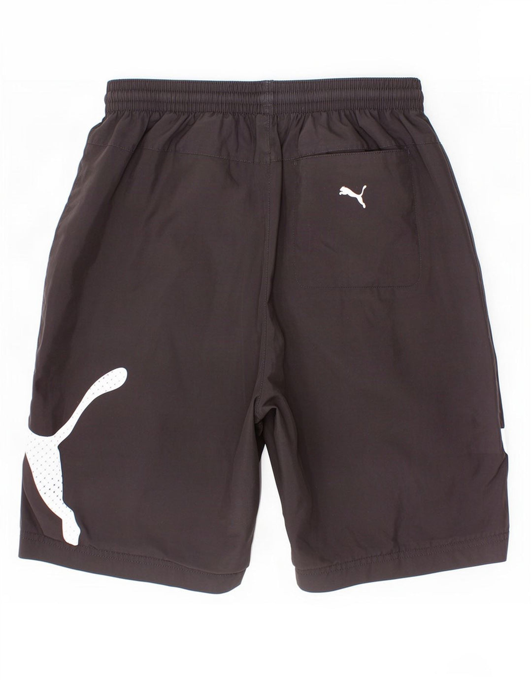 Puma Short de Sport Graphique Garçon 13-14 Ans Noir