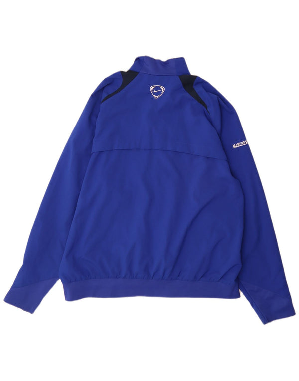 Nike Veste de survêtement Manchester United pour homme UK 42/44 Large Bleu Sports