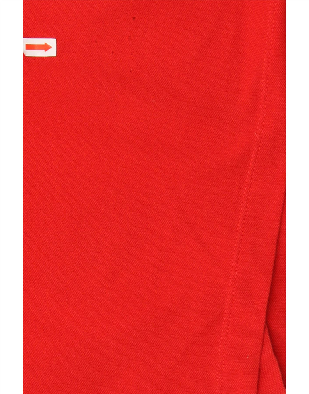 TOMMY HILFIGER Mens Polo Shirt Medium Red Cotton