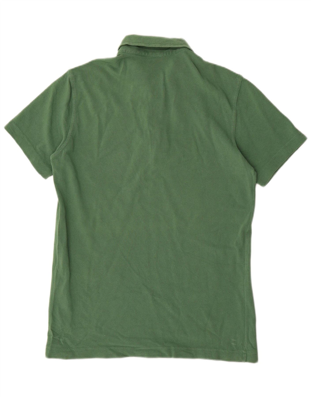 Benetton Polo Homme Vert Moyen Coton