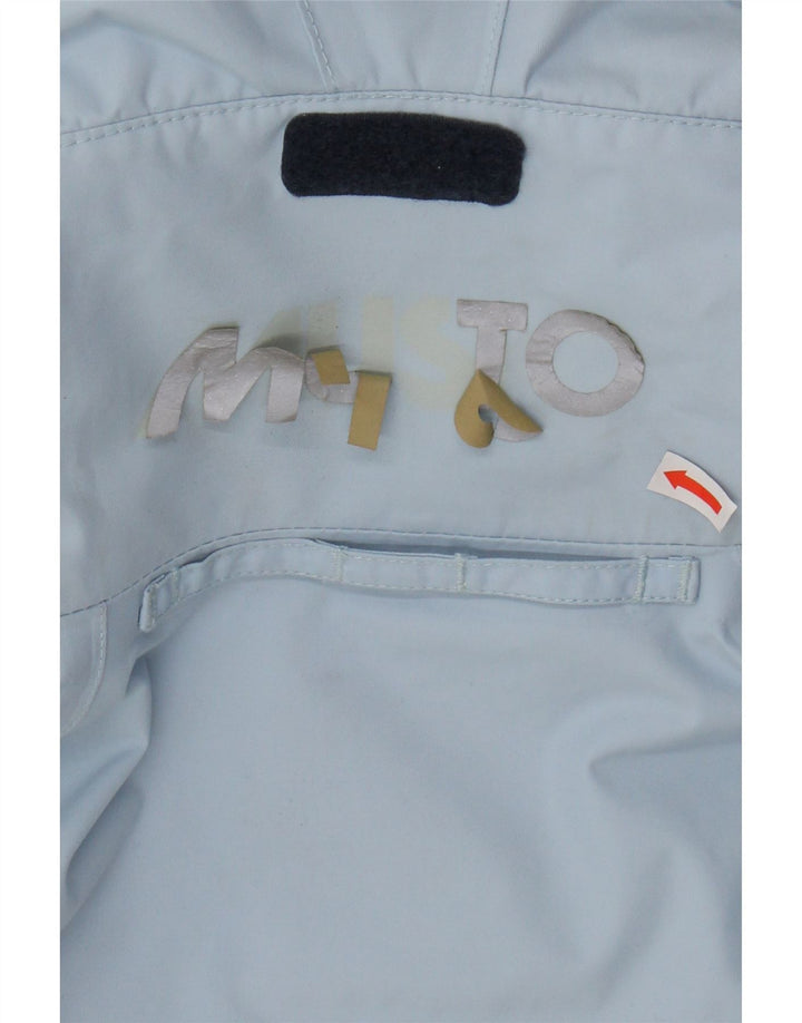 MUSTO Veste coupe-vent surdimensionnée pour femme UK 8 Small Bleu Colorblock