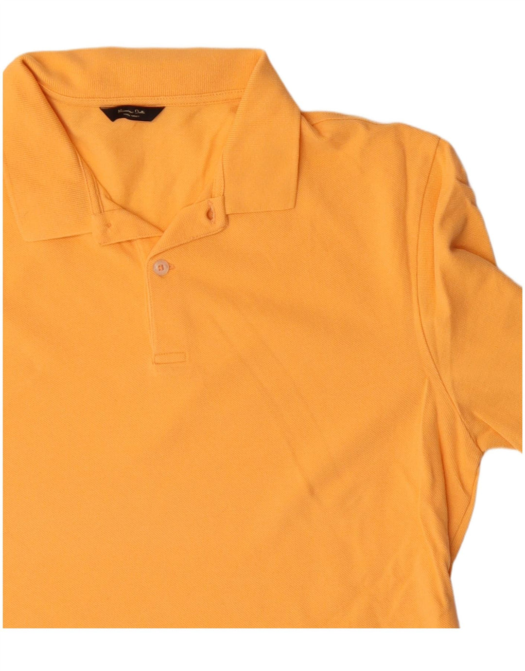 Massimo Dutti Polo Homme Grand Orange Coton