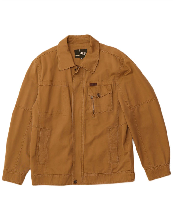 Jeep Veste Bomber Homme UK 44 2XL Marron