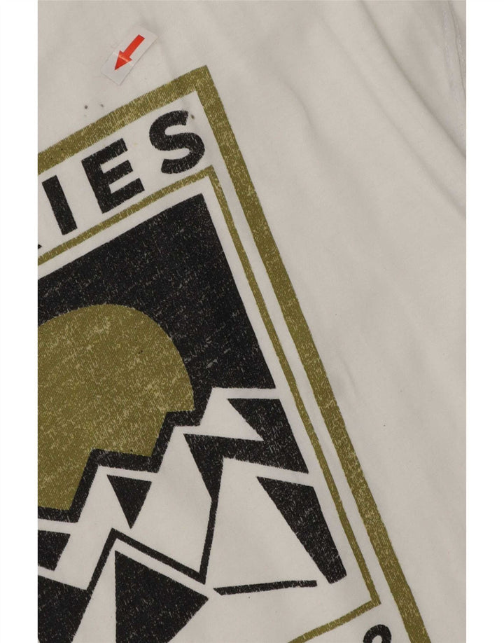 Dickies T-Shirt Graphique Homme Grand Blanc Coton