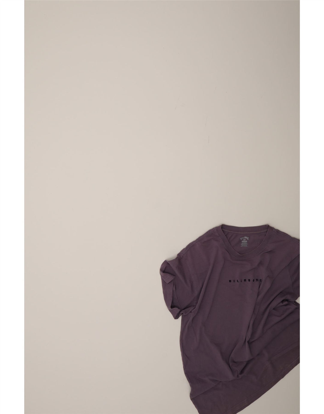 Billabong Mens Graphic T-Shirt Top XL Violet Coton