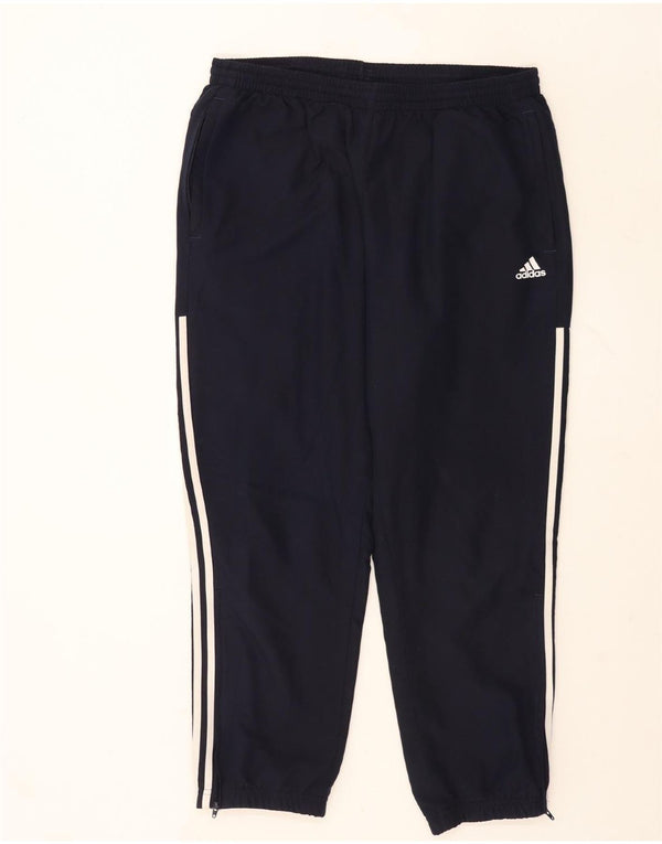 Adidas Pantalon de survêtement pour homme Joggers XL Bleu marine Polyester Sports