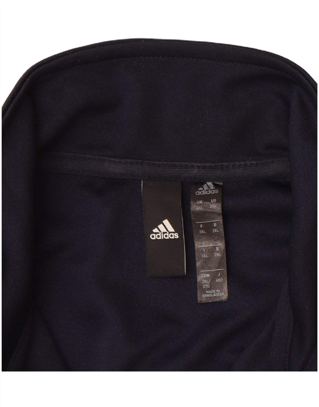 Adidas Veste de survêtement pour homme 2XL Bleu marine