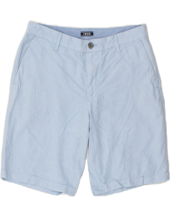 IZOD Mens Chino Shorts W30 Medium  Blue Cotton Vintage Izod and Second-Hand Izod from Messina Hembry 