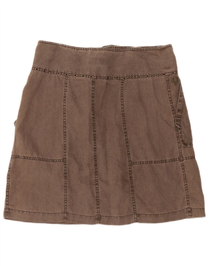 Marlboro Classics Jupe trapèze pour femme IT 44 Medium W34 Marron