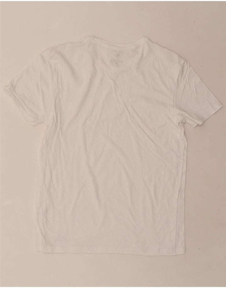 ADIDAS Mens T-Shirt Top Medium White Vintage Adidas and Second-Hand Adidas from Messina Hembry 