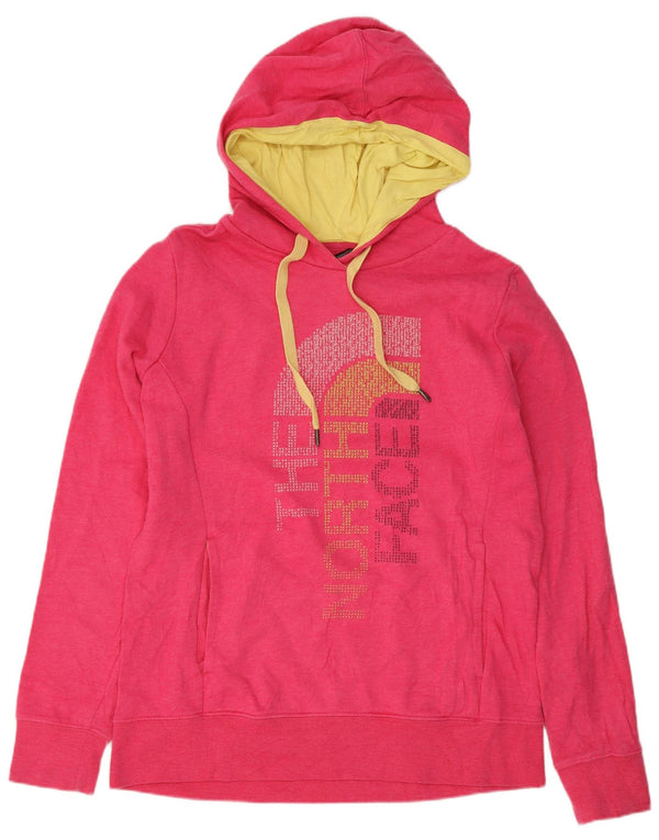 The North Face Pull à capuche graphique à capuche pour femme UK 12 Rose moyen Sports