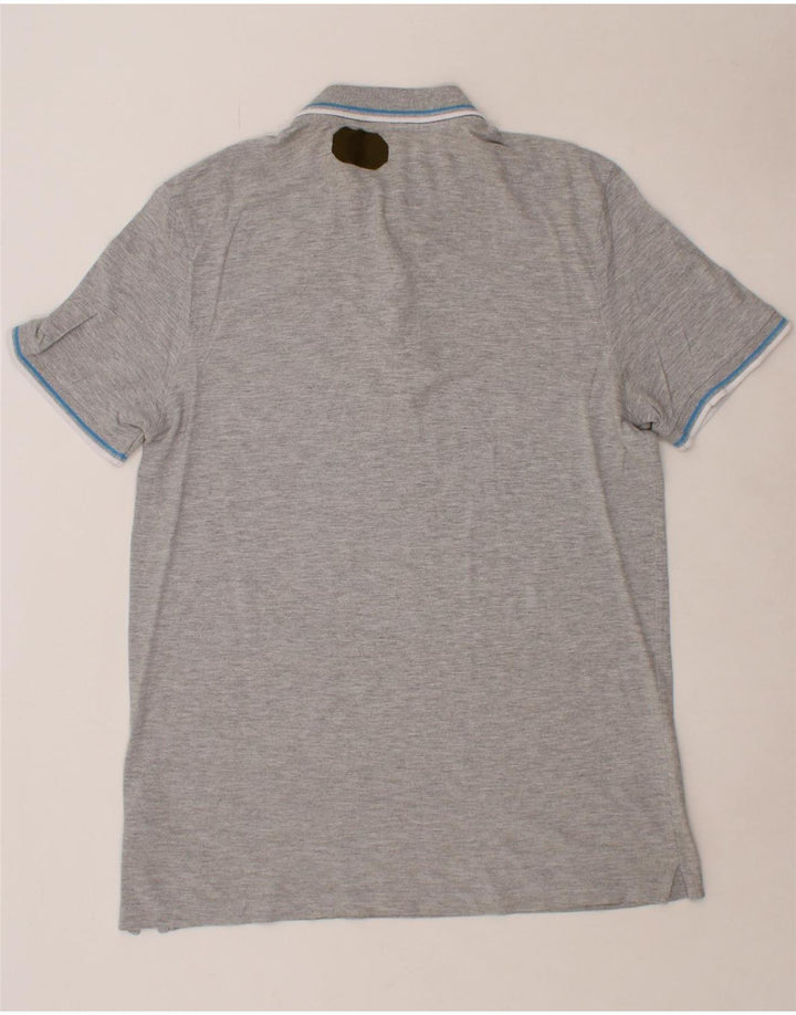DIADORA Mens Polo Shirt XL Grey Cotton Vintage Diadora and Second-Hand Diadora from Messina Hembry 