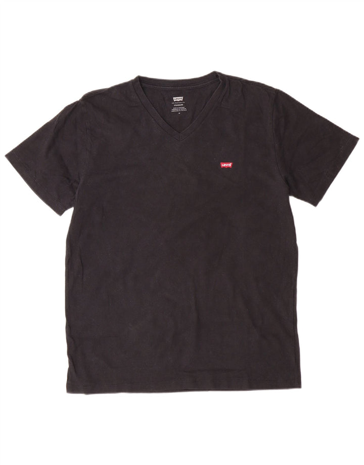 LEVI'S Tee-Shirt Standard Homme Noir Moyen Coton