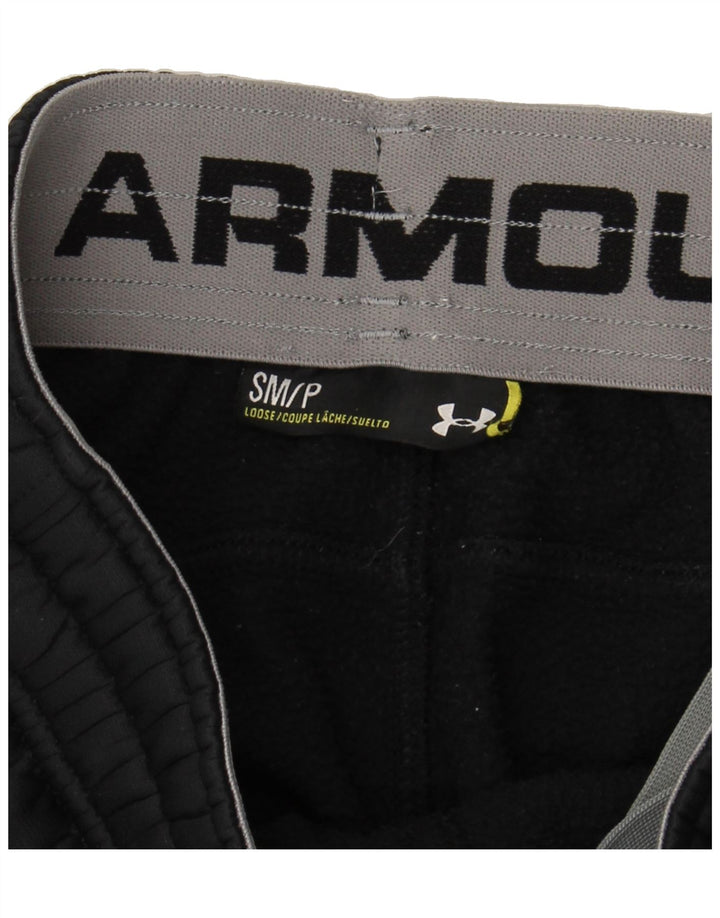 UNDER ARMOUR Mens Tracksuit Trousers Small  Black Polyester Vintage Under Armour and Second-Hand Under Armour from Messina Hembry 