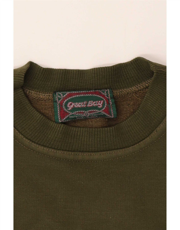 Great Bay Sweat-shirt graphique pour homme XL Kaki