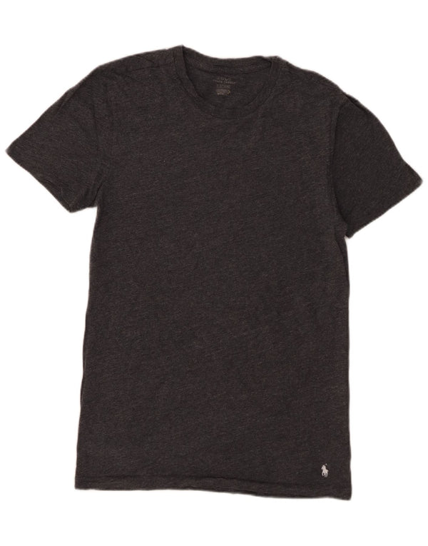 Polo Ralph Lauren T-Shirt Homme Haut Large Gris Moucheté Coton