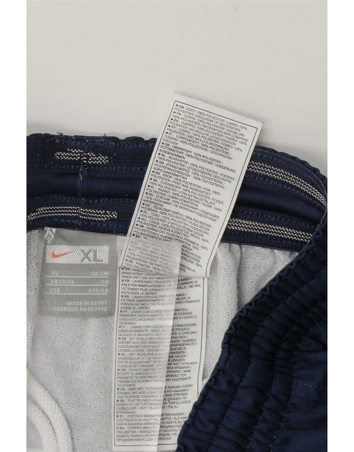 Nike Short de sport pour homme XL Bleu marine Polyester