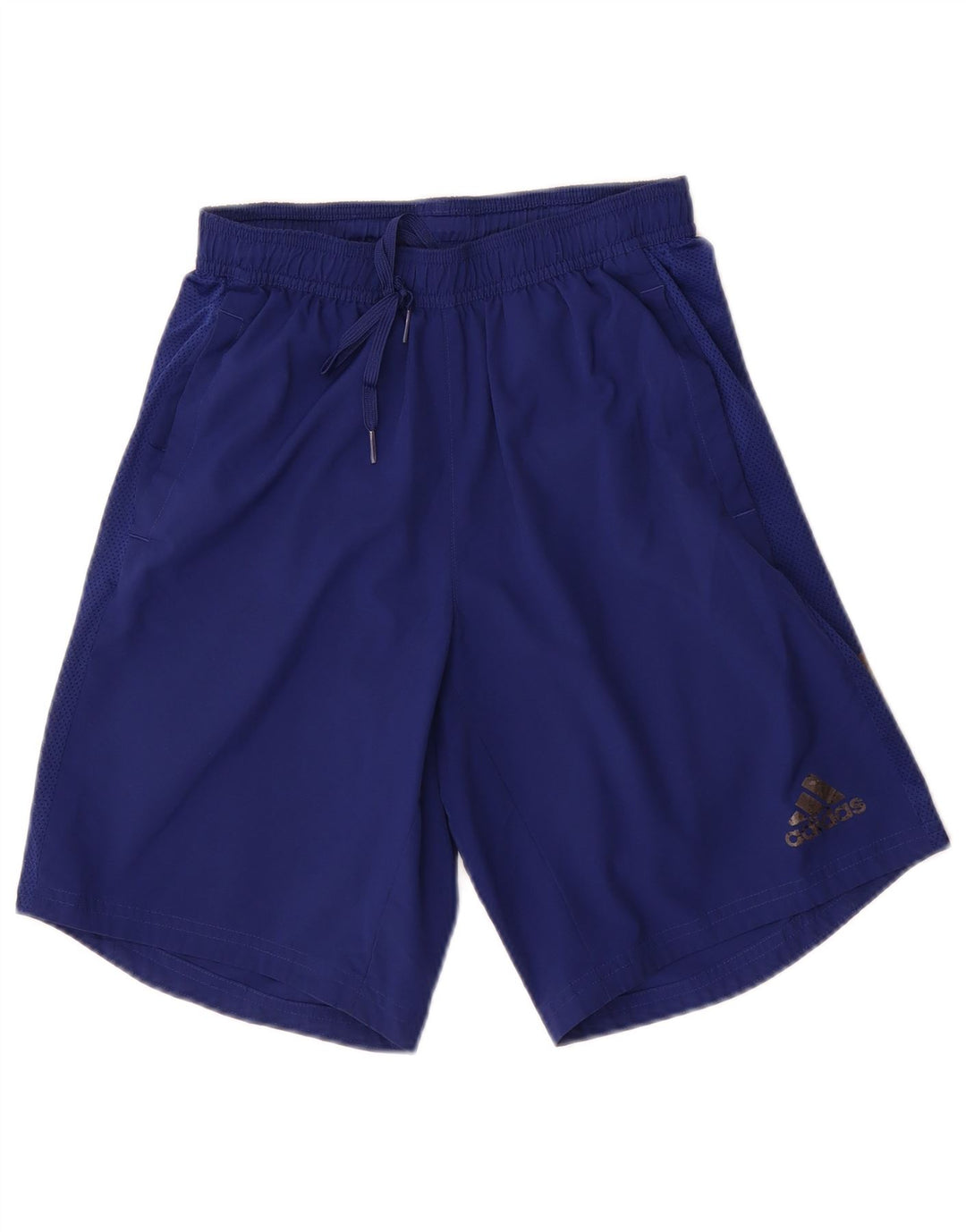 Adidas Short de sport Primegreen pour homme, petit, bleu marine, polyester