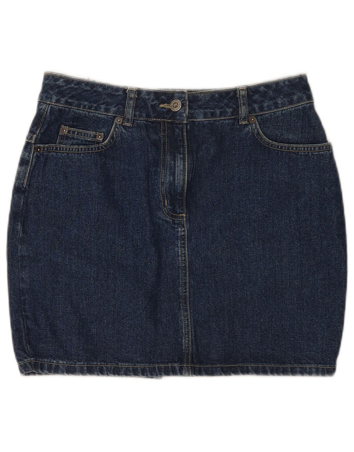 Explorer Mini jupe en jean pour femme UK 10 Small W28 Bleu Coton