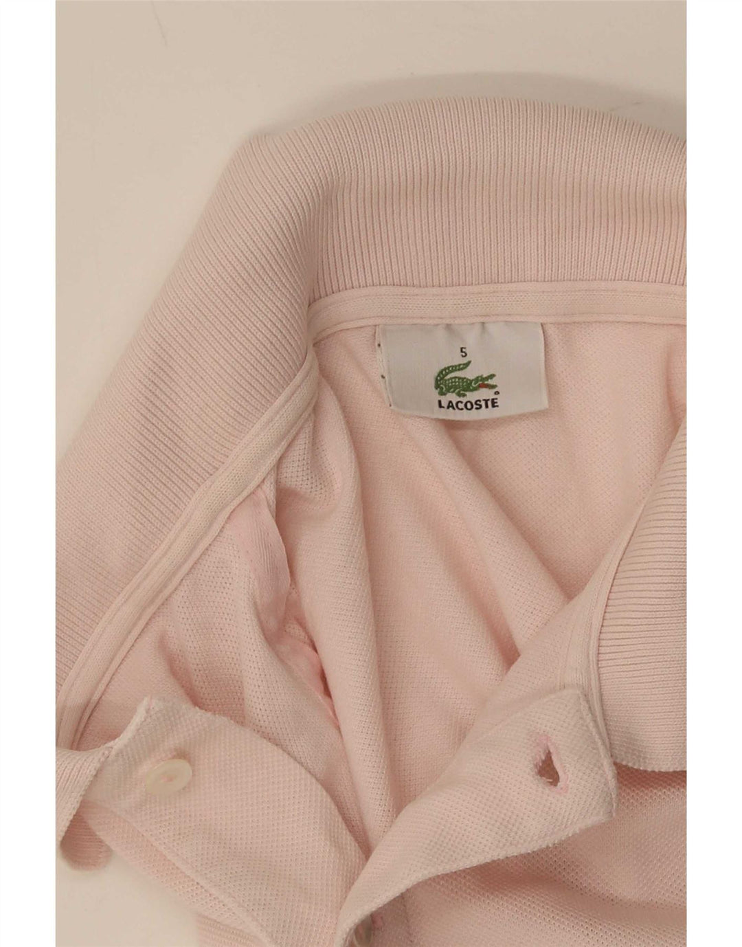 Lacoste Polo Homme Taille 5 Grand Rose