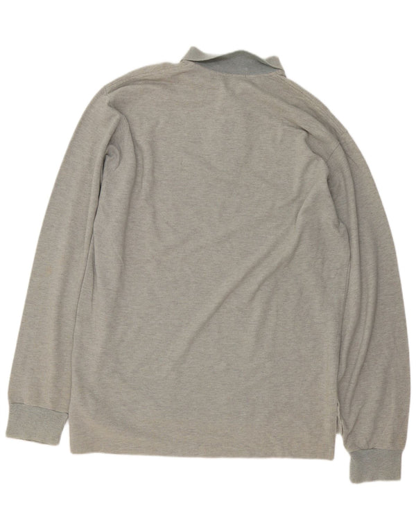 Polo Ralph Lauren Chemise à manches longues pour hommes, coupe régulière, grand gris classique