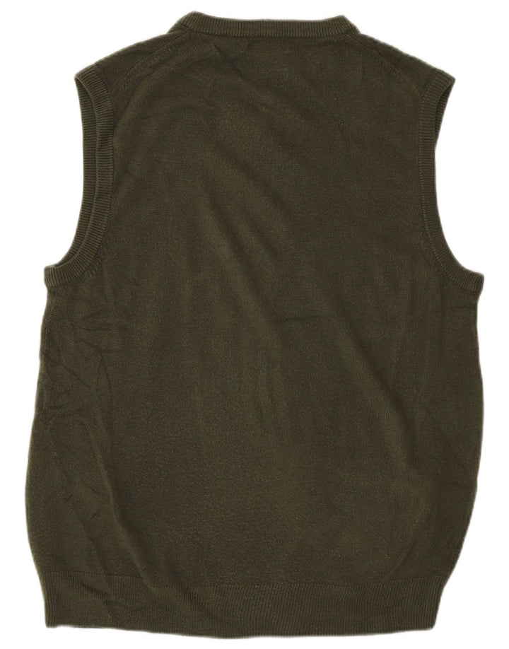 Dockers Débardeur Gilet Homme Vert Moyen Acrylique
