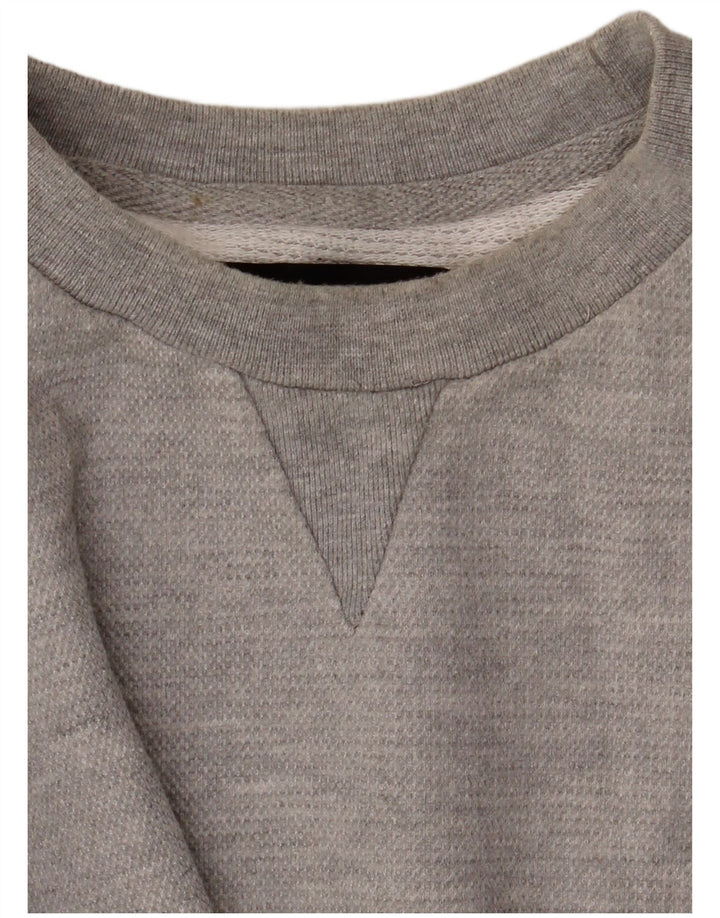 Zara Homme Sweatshirt Jumper Large Gris Coton