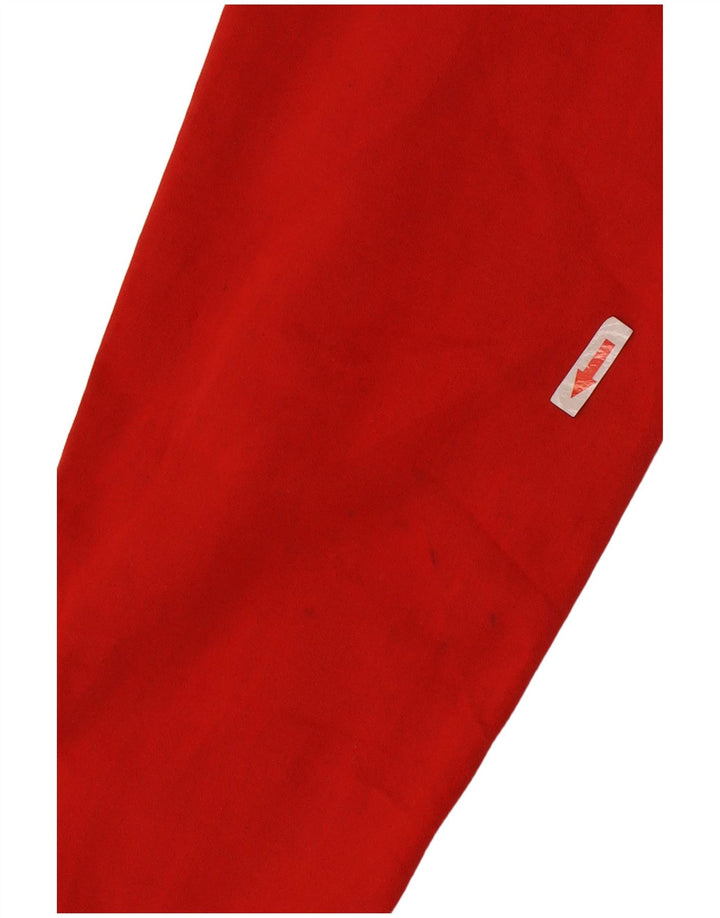 Marks & Spencer Pantalon décontracté pour femme UK 14 Medium W30 L31 Rouge