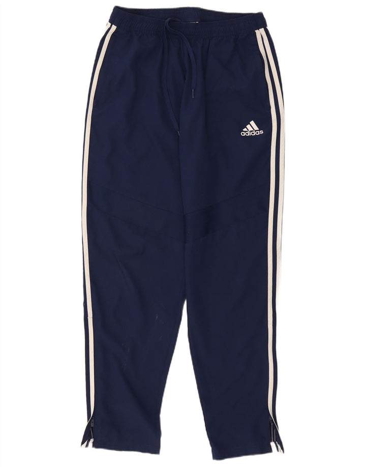 Adidas Pantalon de survêtement pour homme Large Bleu marine Polyester