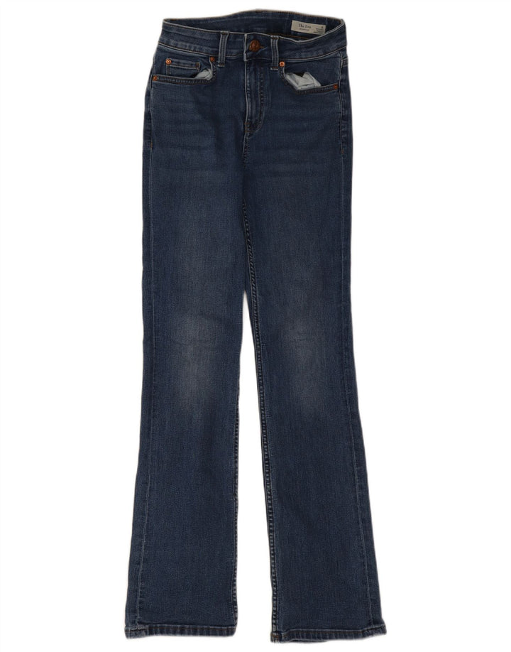 Marks & Spencer Jean Eva Bootcut pour femme UK 8 Small W24 L29 Bleu marine