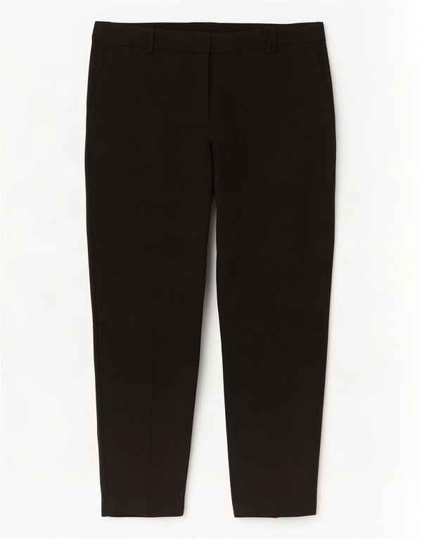 Marks & Spencer Pantalon chino droit pour femme UK 16 Large W36 L30 Noir