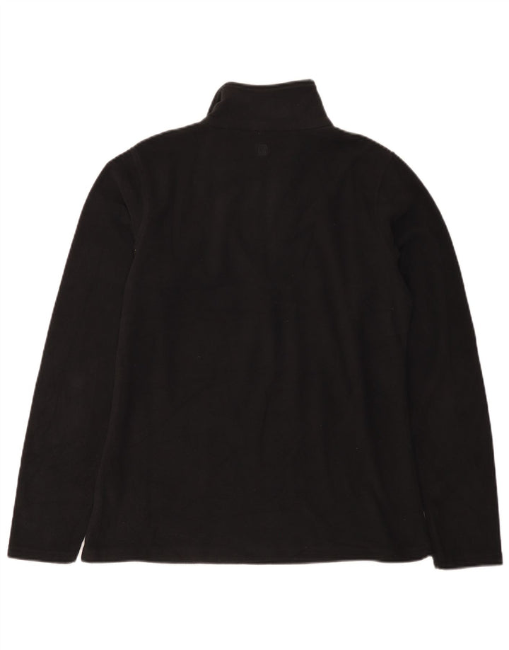 Mountain Warehouse Pull polaire à col zippé pour femme UK 14 Medium Noir