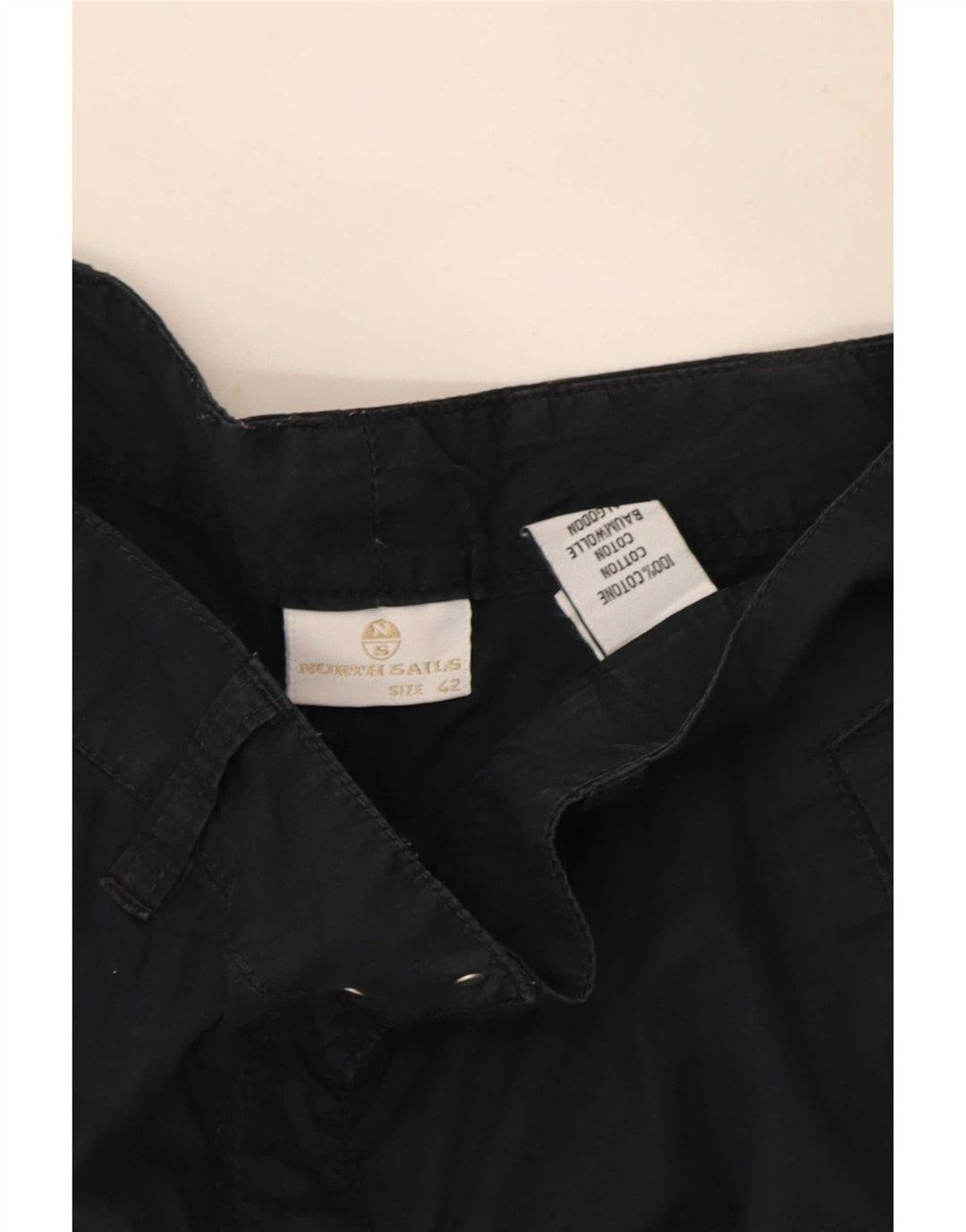 North Sails Short Cargo Femme IT 42 Medium W30 Coton Noir