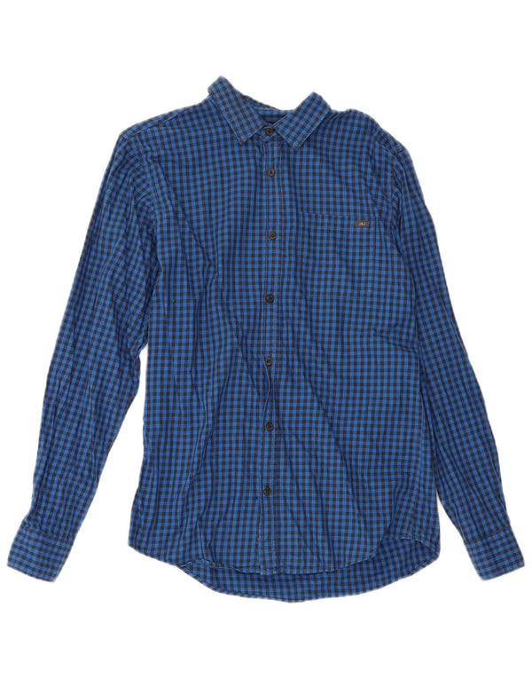 Jack & Jones Chemise Homme Petit Bleu Vichy Coton