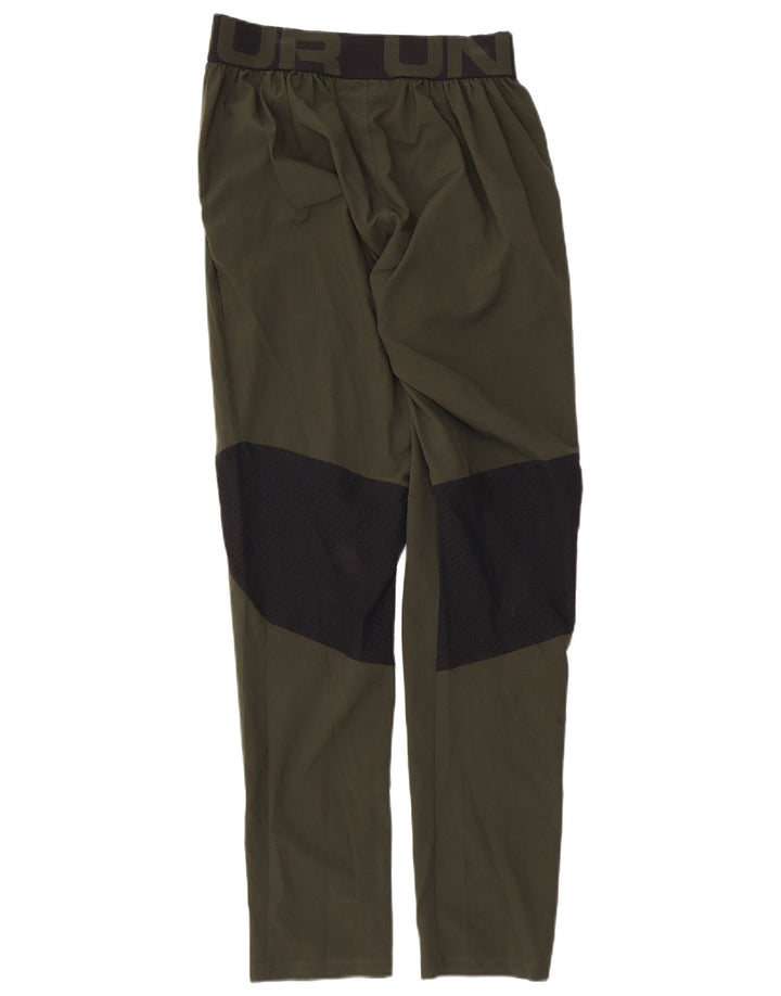 UNDER ARMOUR Pantalon de Survêtement Graphique Homme Kaki Colourblock