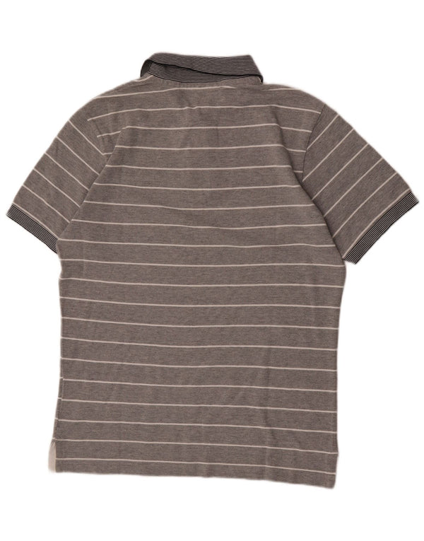 North Sails Polo Homme Large Gris Rayé Coton