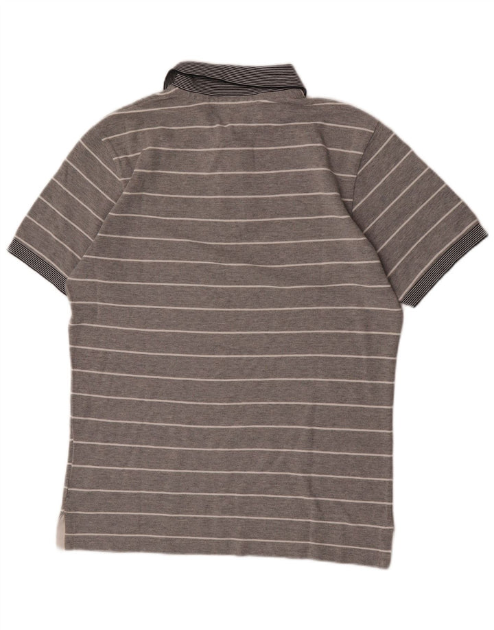 North Sails Polo Homme Large Gris Rayé Coton