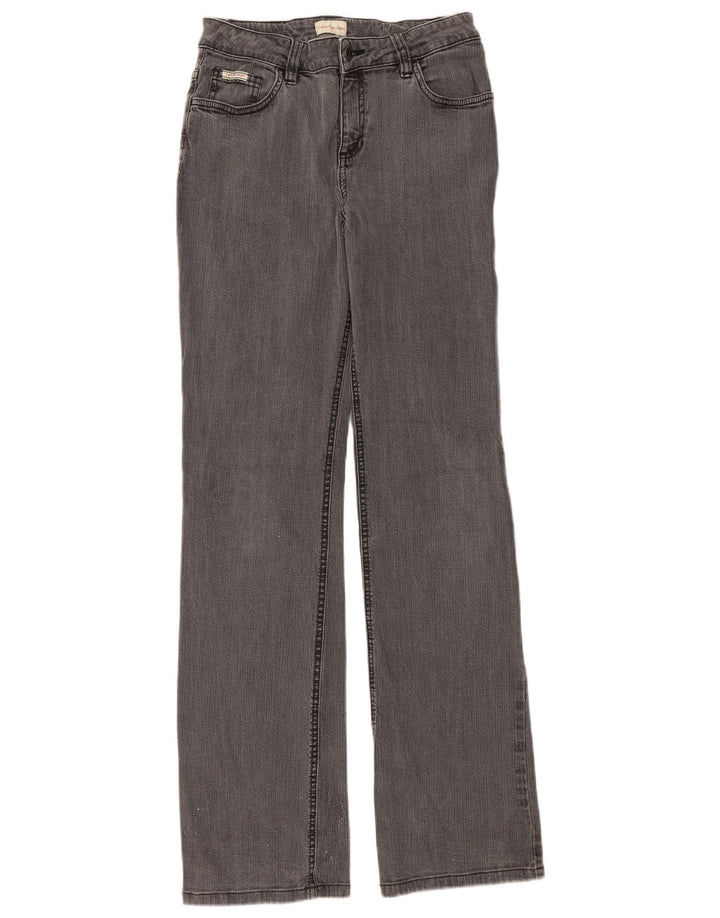 CALVIN KLEIN Jean Bootcut Femme W28 L32 Gris