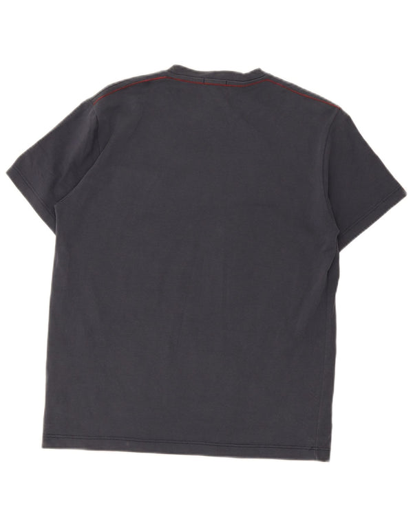 Pierre Cardin T-Shirt Graphique Homme Grand Bleu Marine Coton