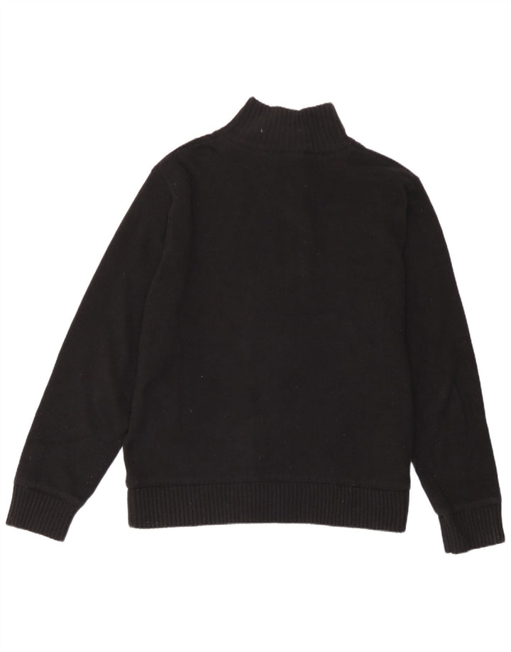 Marks & Spencer Cardigan pour homme en laine d'agneau noire Taille L