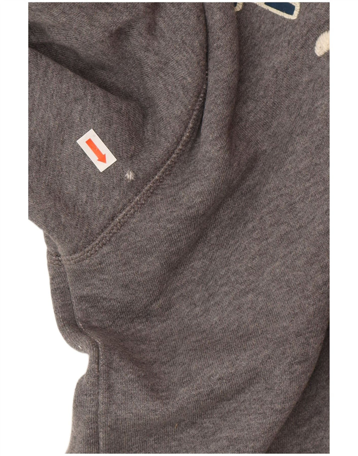 Timberland Pull à Capuche Graphique Homme Gris Moyen