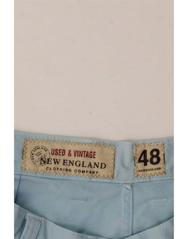 Short Chino Vintage Homme IT 48 Moyen W30 Bleu