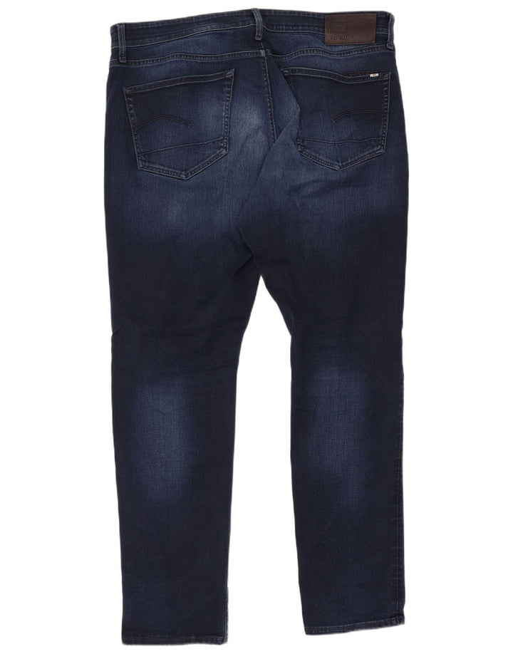 G-STAR Jean droit fuselé 3301 homme W38 L34 bleu coton