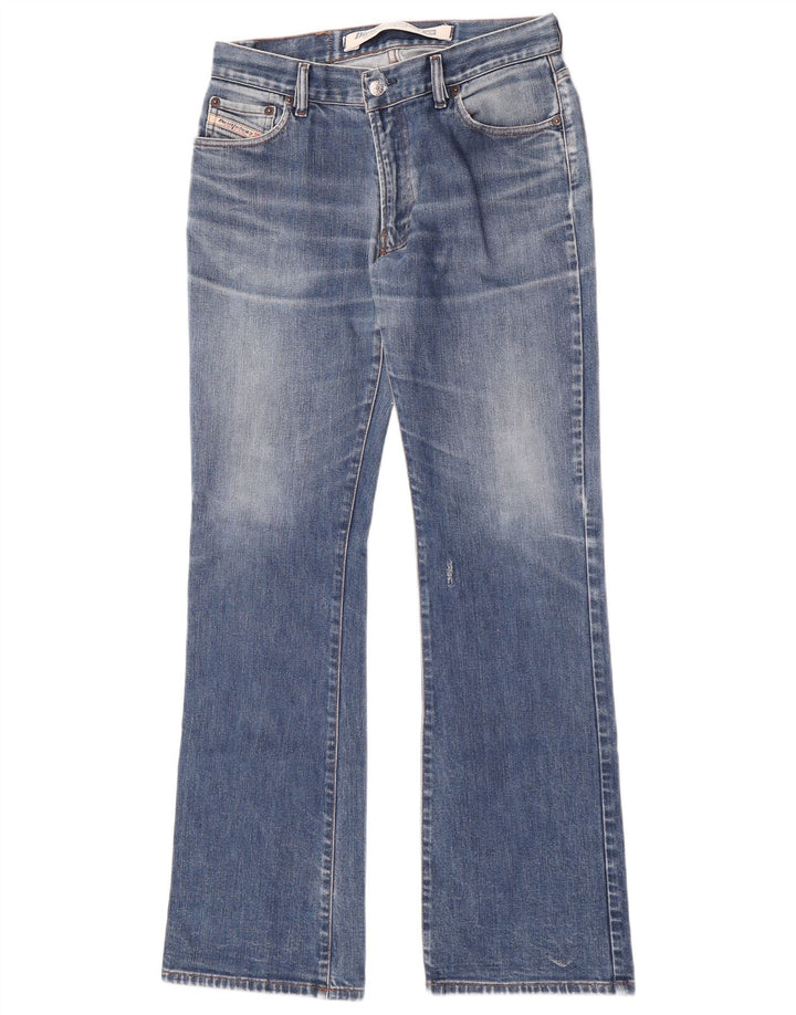 Diesel Jean bootcut effet vieilli W31 L33 pour femme en coton bleu
