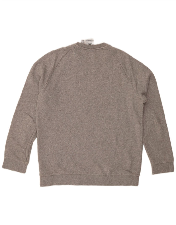ADIDAS Sweat-Shirt Homme Gris Moyen Coton