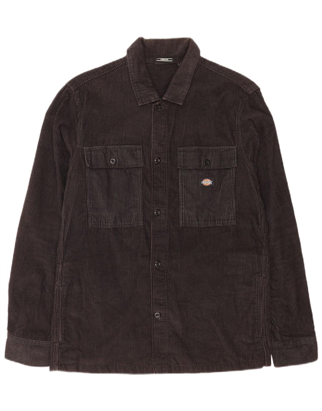 Dickies Surchemise Homme Chemise Velours Côtelé Bleu Marine Moyen Coton