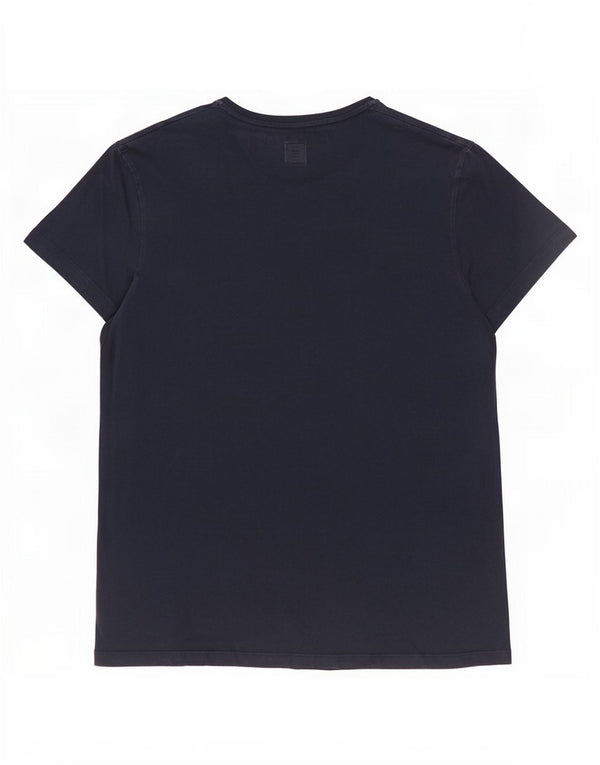 Jack Wills Mens Graphic T-Shirt Top Medium Navy Blue Cotton