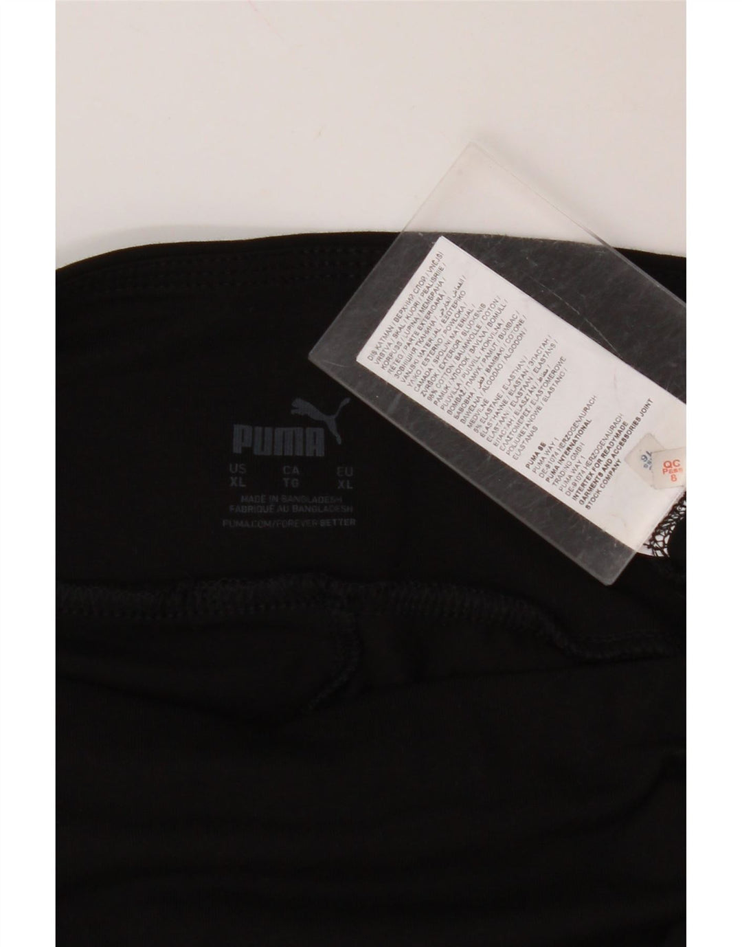 PUMA Legging graphique pour femme UK 18 XL Noir Coton