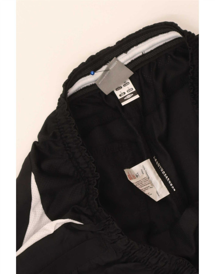 Umbro Short de Sport Homme Large Noir Polyester Colorblock