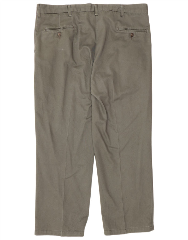 LEE Pantalon Chino Pegged Homme W40 L29 Gris Coton